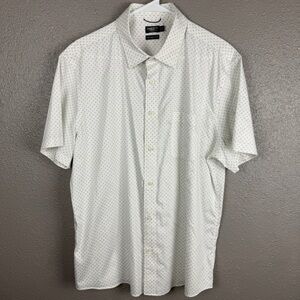 Faherty Reserve The Movement Shirt Mist Sunburst Men’s XL Short Sleeve Button Up